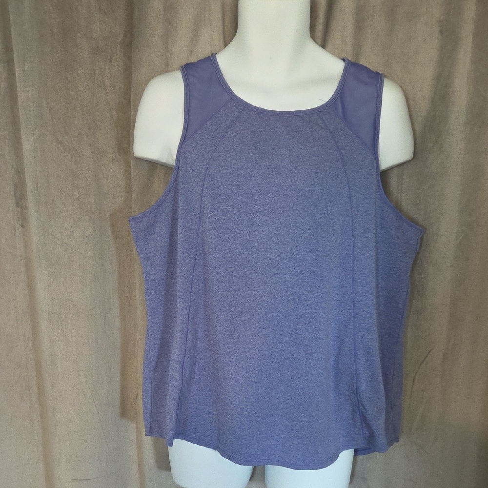 Spyder XXL Purple Sleeveless Tank Top